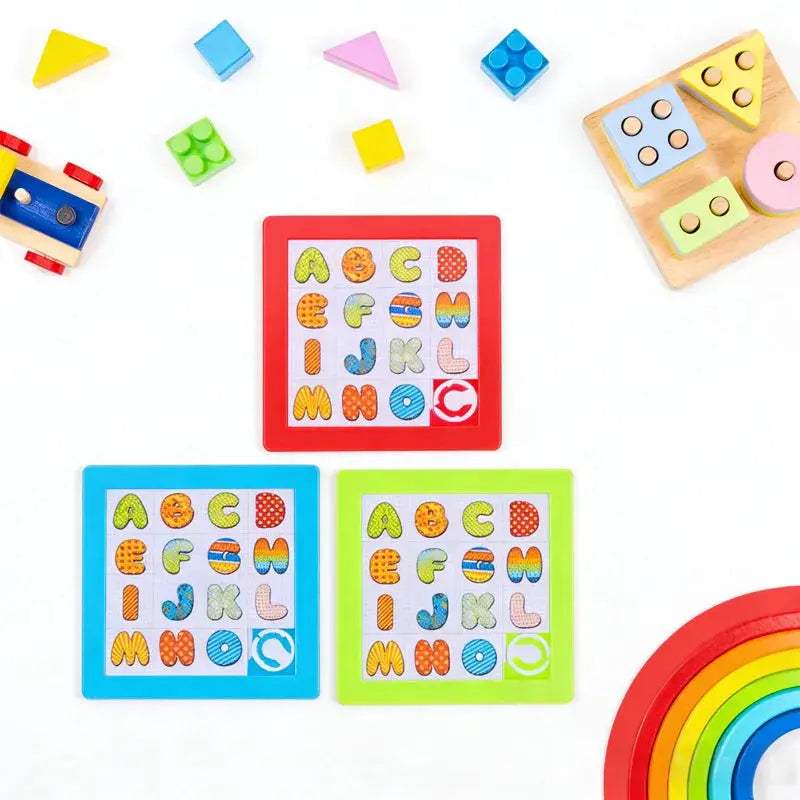  Slide Puzzle Educational Toy Brain Teaser IQ Boost -  ToylandEU™