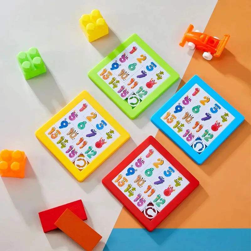  Slide Puzzle Educational Toy Brain Teaser IQ Boost -  ToylandEU™