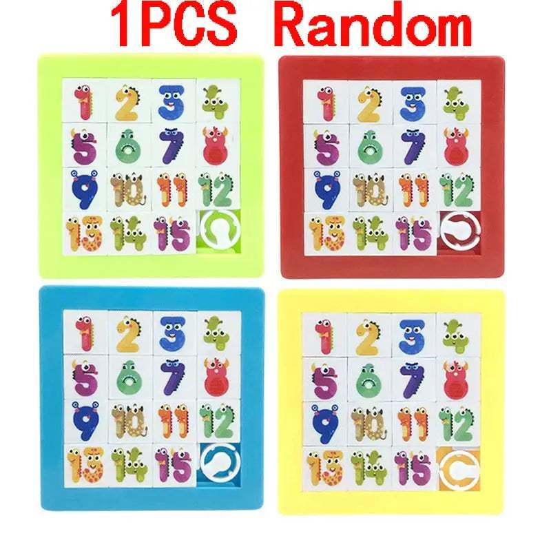  Slide Puzzle Educational Toy Brain Teaser IQ Boost -  ToylandEU™