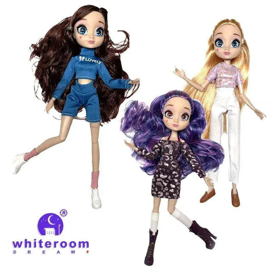  Slim Body BJD Doll Premium PVC With Purple Hair By Whiteroom -  ToylandEU™
