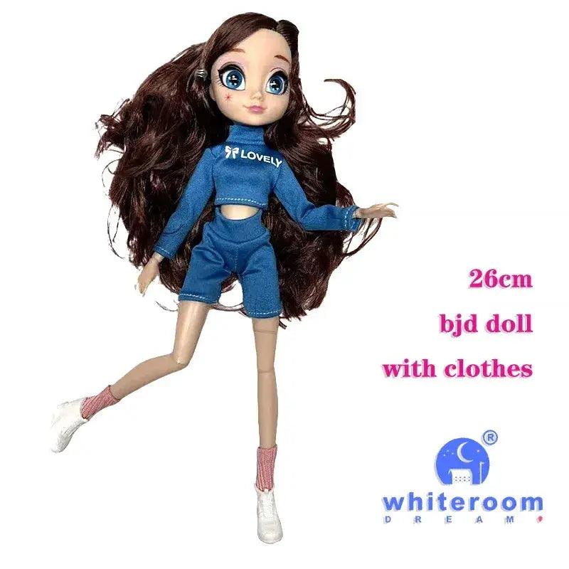  Slim Body BJD Doll Premium PVC With Purple Hair By Whiteroom -  ToylandEU™