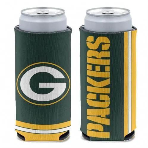 Green Bay Packers Slim Can Cooler Full Color Imprinted -  ToylandEU™
