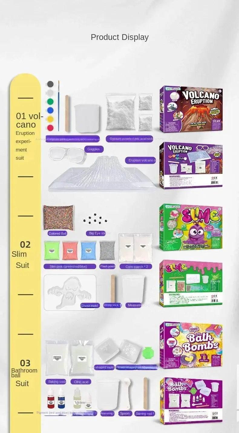  Slime Making Kits Children Science Experiment Toy Foam Glue -  ToylandEU™