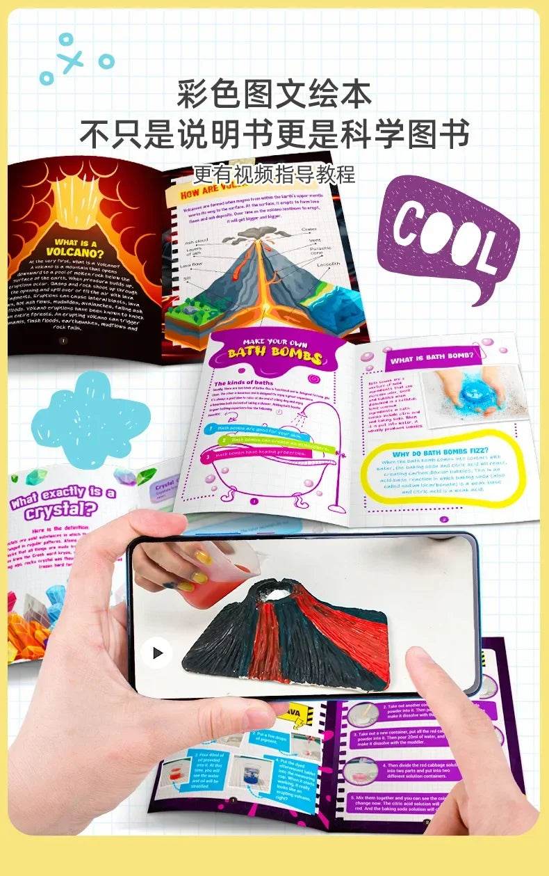 Slime Making Kits Children Science Experiment Toy Foam Glue - ToylandEU