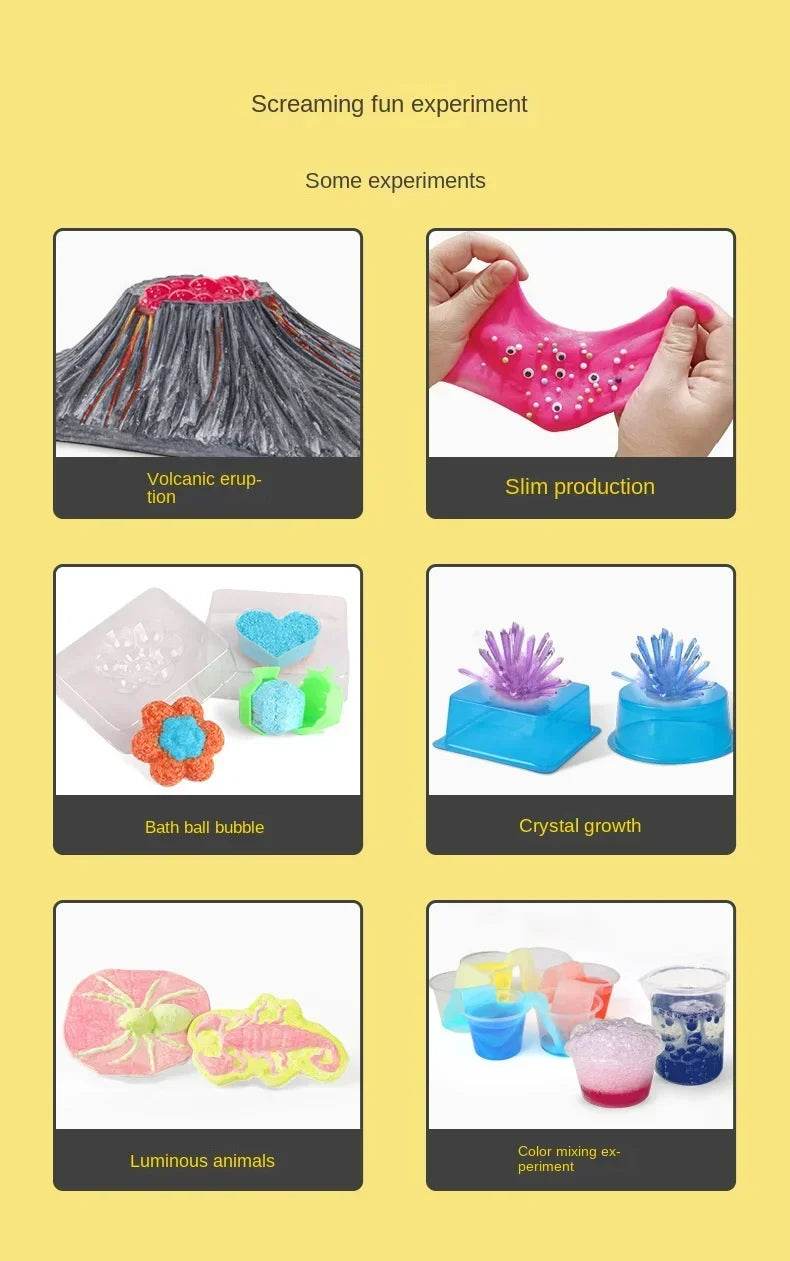 Slime Making Kits Children Science Experiment Toy Foam Glue - ToylandEU