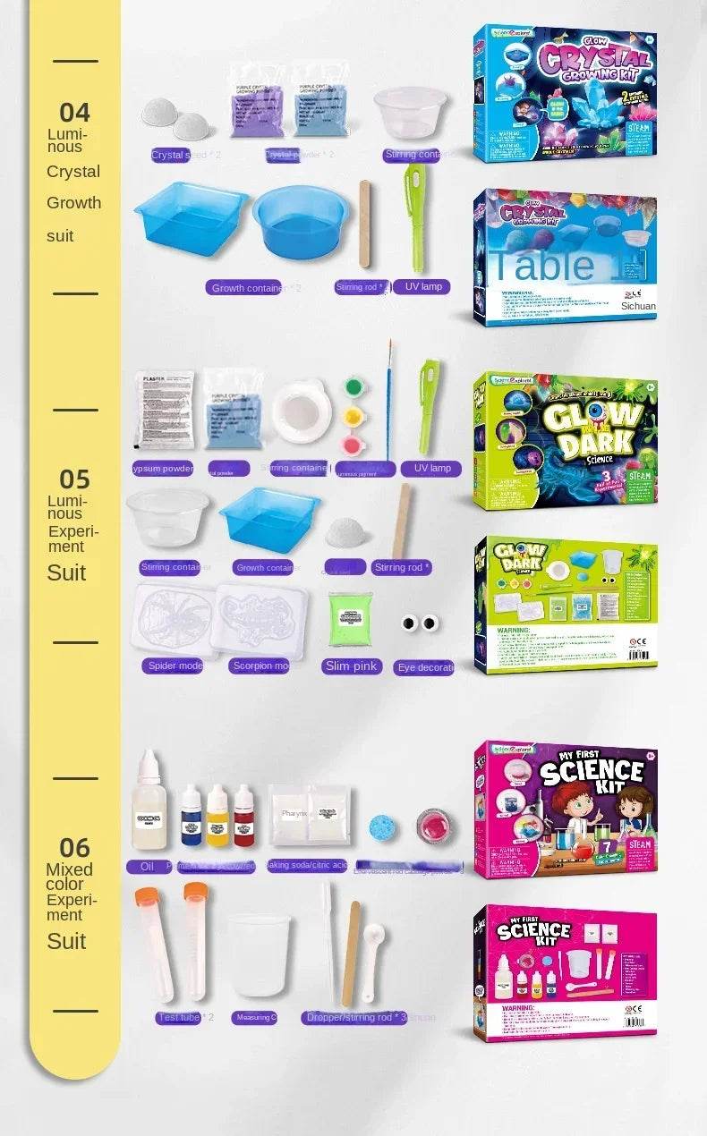 Slime Making Kits Children Science Experiment Toy Foam Glue - ToylandEU