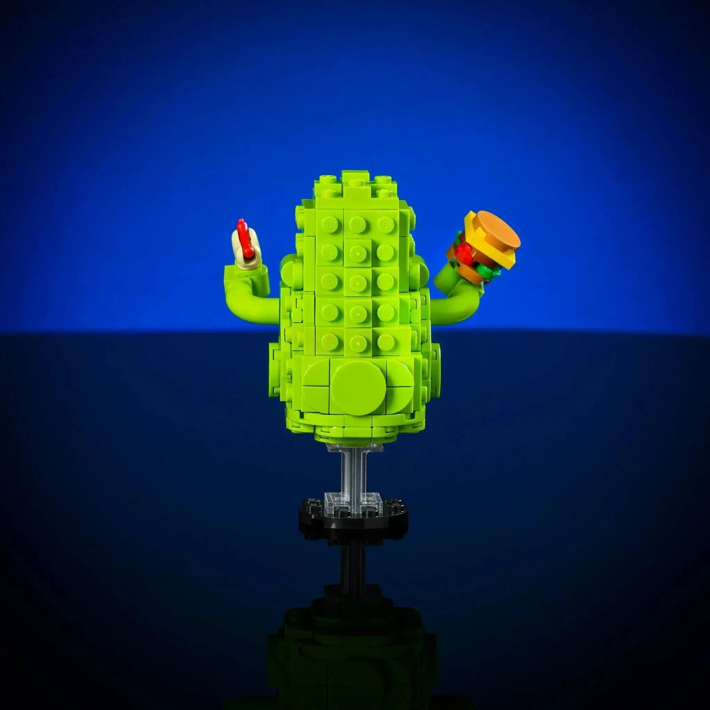 Floating Lime Ghost Figurine With Mischievous Grin - ToylandEU