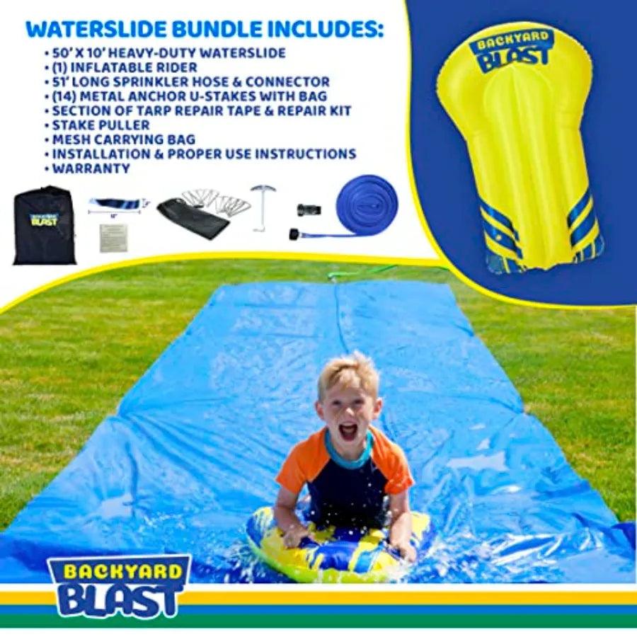 Slip And Slide | Heavy Duty PVC | Toylandeu™