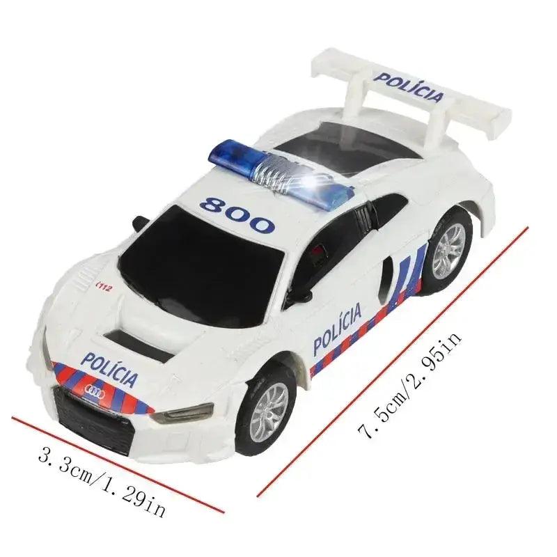  Slot Car Racing Track Set Durable With Police Cars -  ToylandEU™
