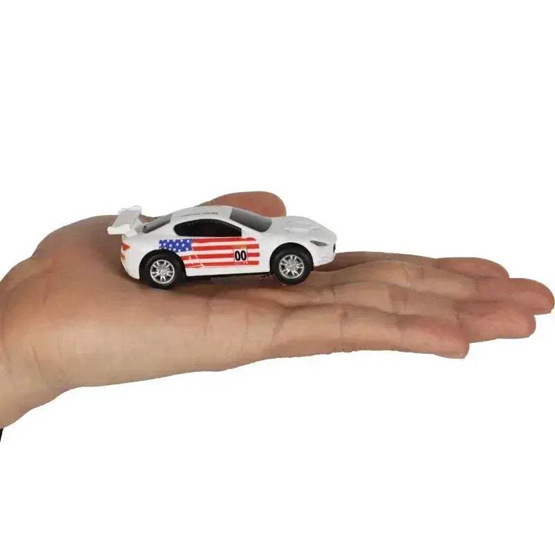 Slot Car Racing Track Set With Police Cars Scale Toy - ToylandEU