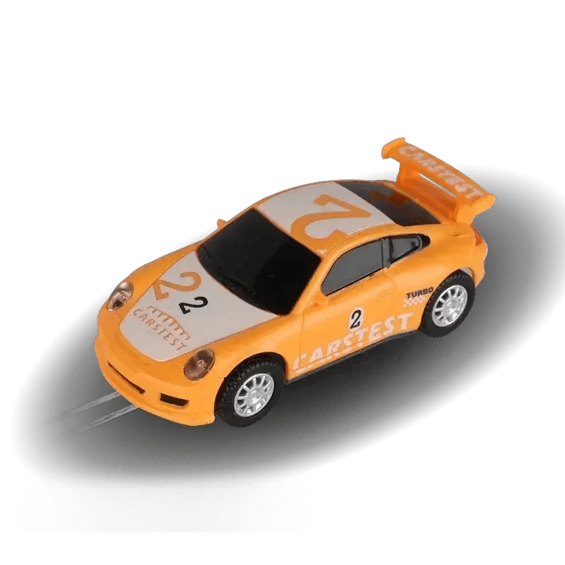 Slot Car Racing Track Set With Police Cars Scale Toy - ToylandEU