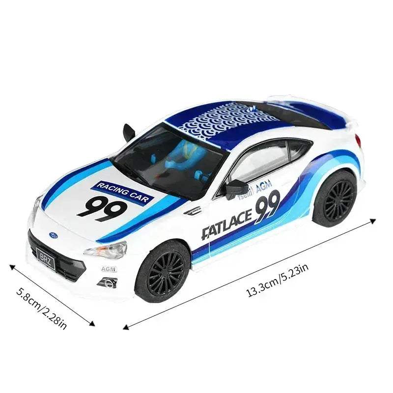 Slot Car Set 1/32 Scale With Police Cars And Tracks - ToylandEU