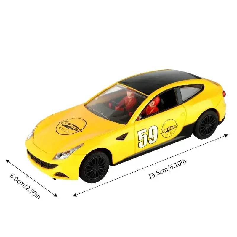 Slot Car Set 1/32 Scale With Police Cars And Tracks - ToylandEU