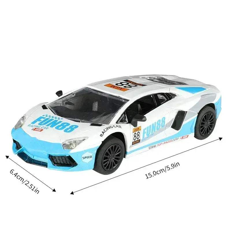 Slot Car Set 1/32 Scale With Police Cars And Tracks - ToylandEU