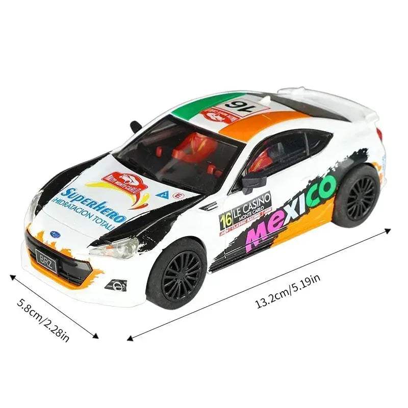 Slot Car Set 1/32 Scale With Police Cars And Tracks - ToylandEU