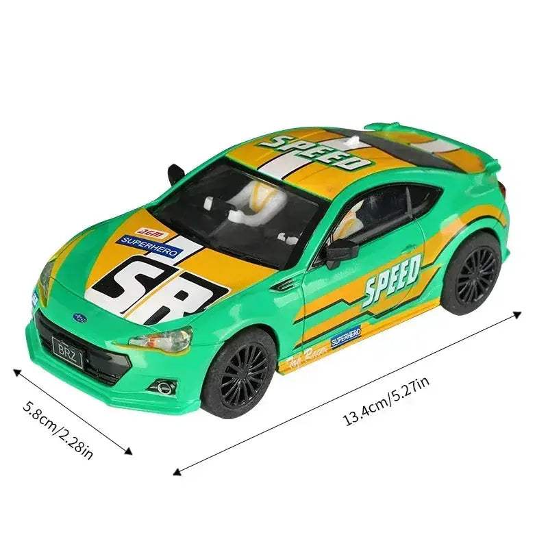 Slot Car Set 1/32 Scale With Police Cars And Tracks - ToylandEU