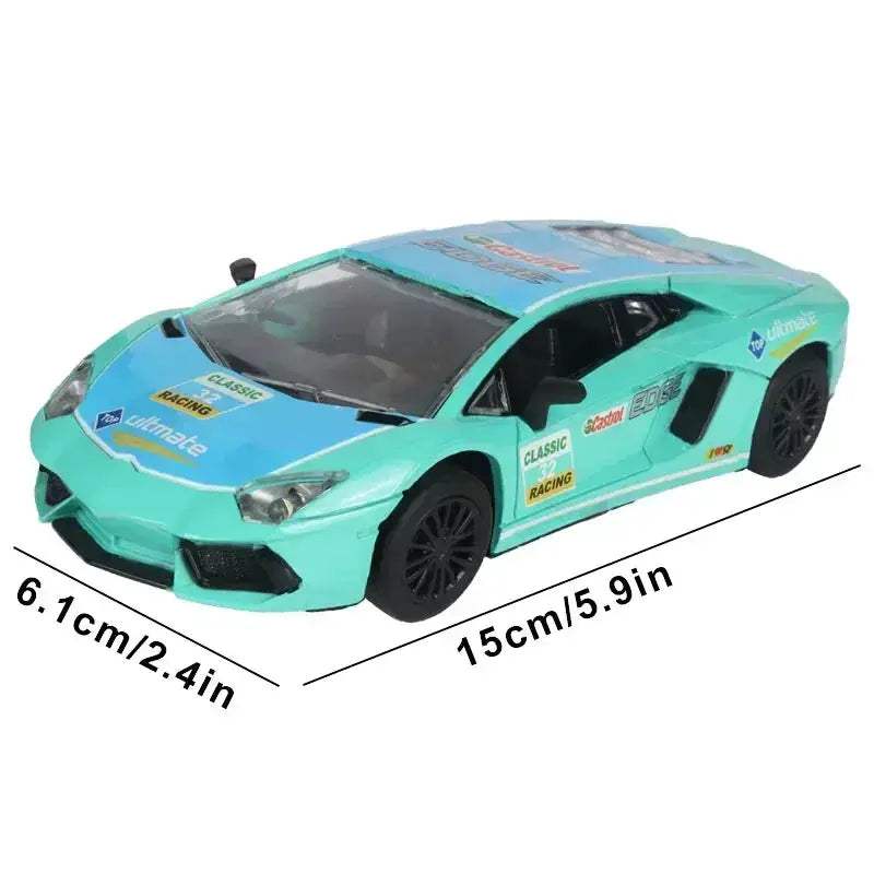 Slot Car Set 1/32 Scale With Police Cars And Tracks - ToylandEU