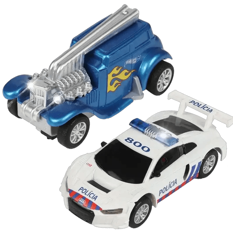 Slot Car Set With Dual Remote Control Racing Pro Edition - ToylandEU