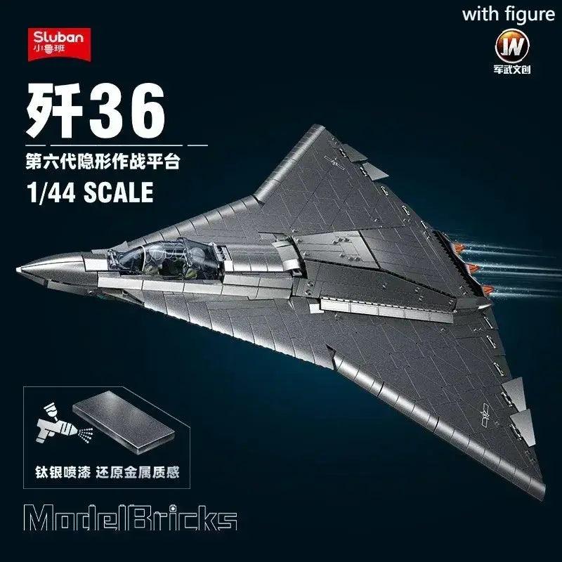  Sluban Fighter Bomber Building Blocks Model Kit -  ToylandEU™