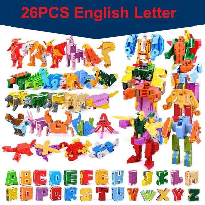  Smart 26 Alphabet Robot Toy Set Toyland EU -  ToylandEU™