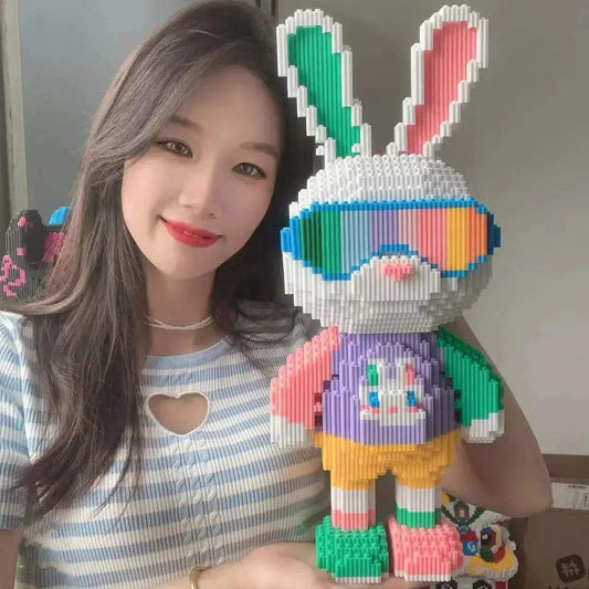  Smart 3D Blocks Candy Rabbit Theme 45cm Toyland EU -  ToylandEU™