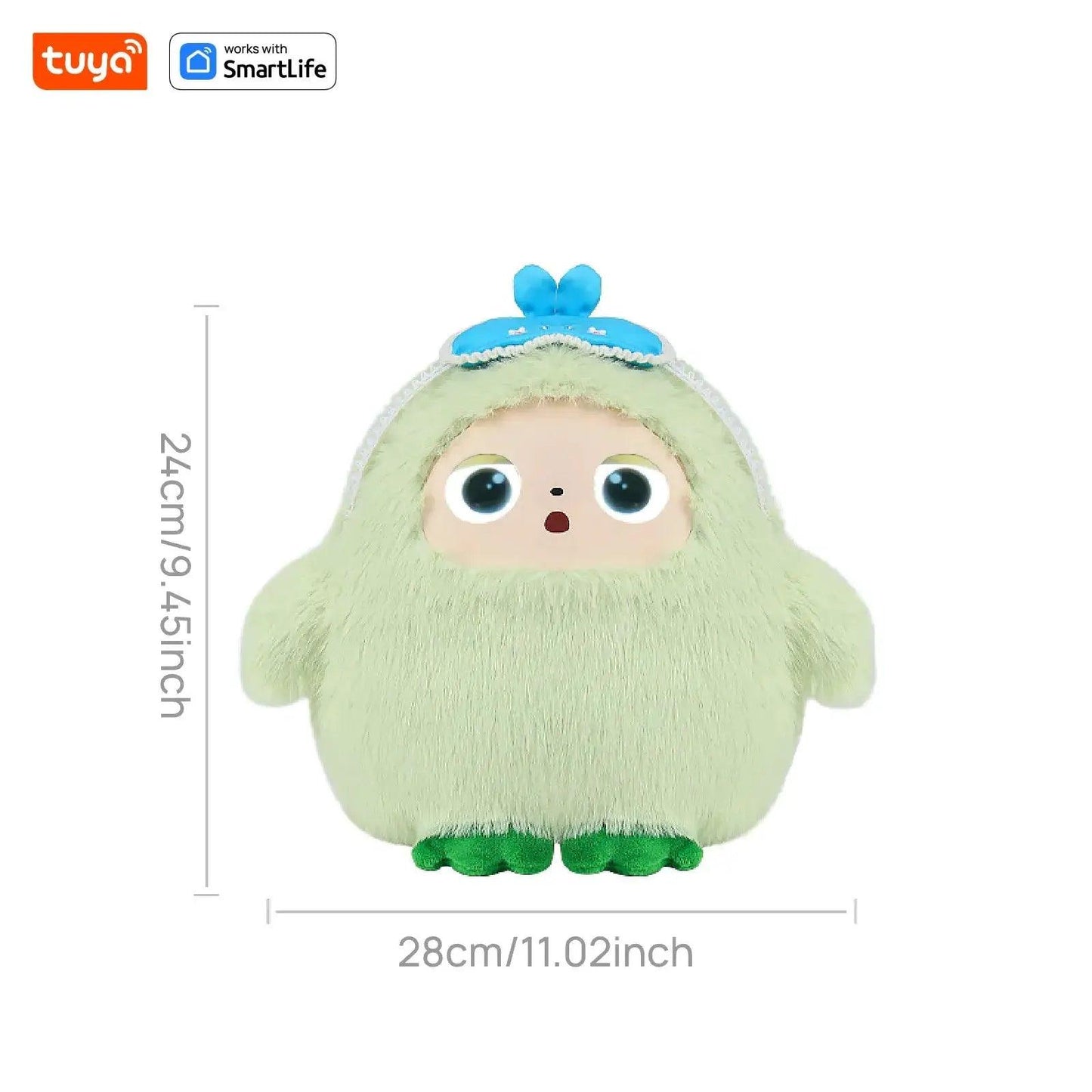  Smart AI Plush Robot Toy Interactive LED Eyes Rechargeable -  ToylandEU™