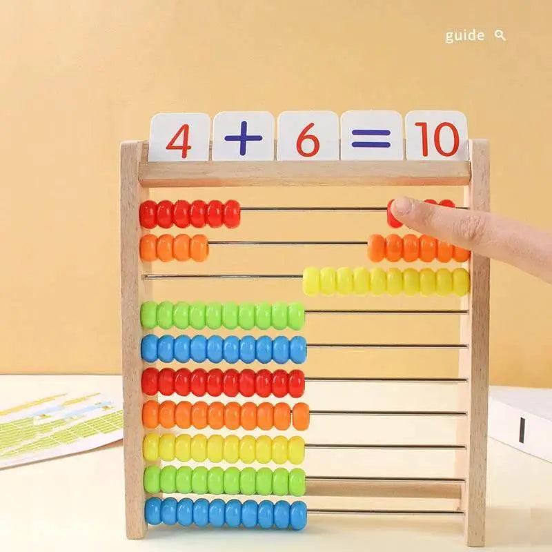  Smart Abacus Rainbow Beads Counting Toy Toyland EU -  ToylandEU™