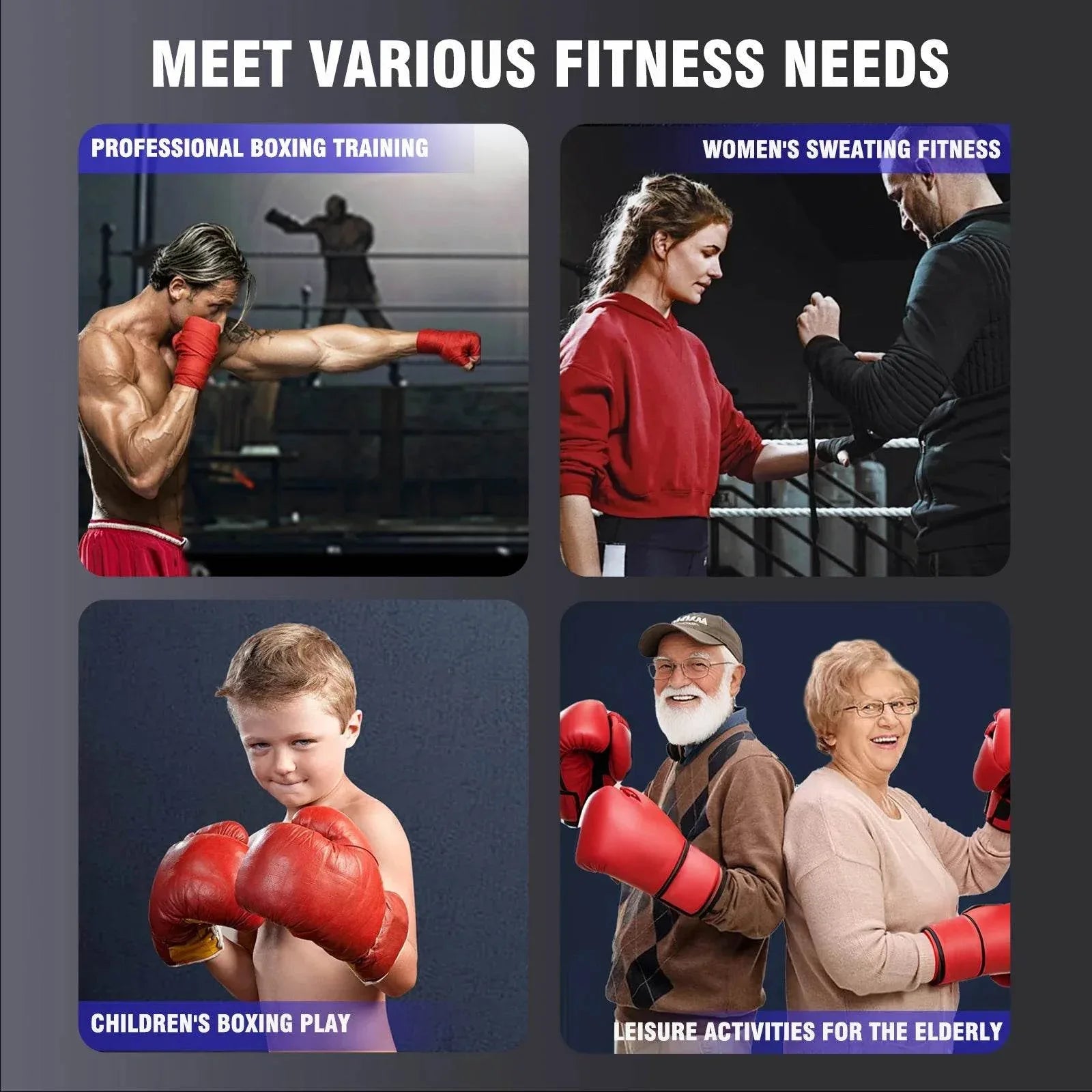 Smart Boxing Target Training Machine With Music Home Gym - ToylandEU