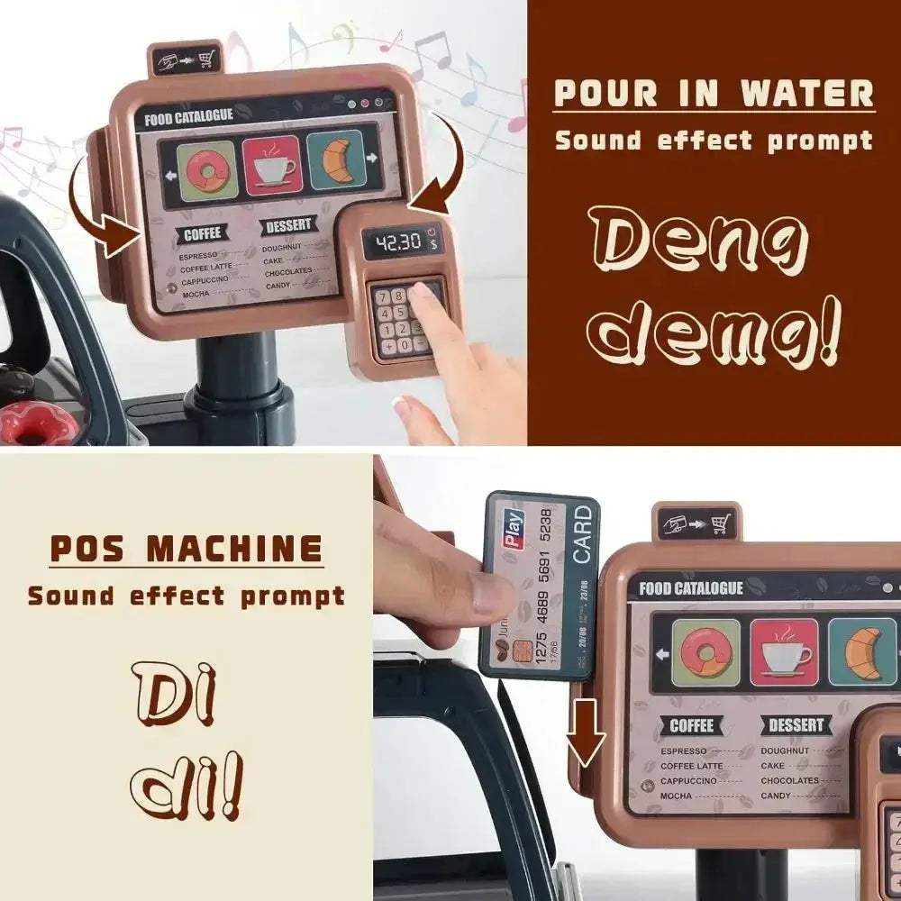  Smart Cash Register Toy Coffee Machine Toyland EU -  ToylandEU™