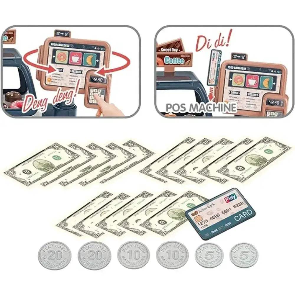  Smart Cash Register Toy Coffee Machine Toyland EU -  ToylandEU™