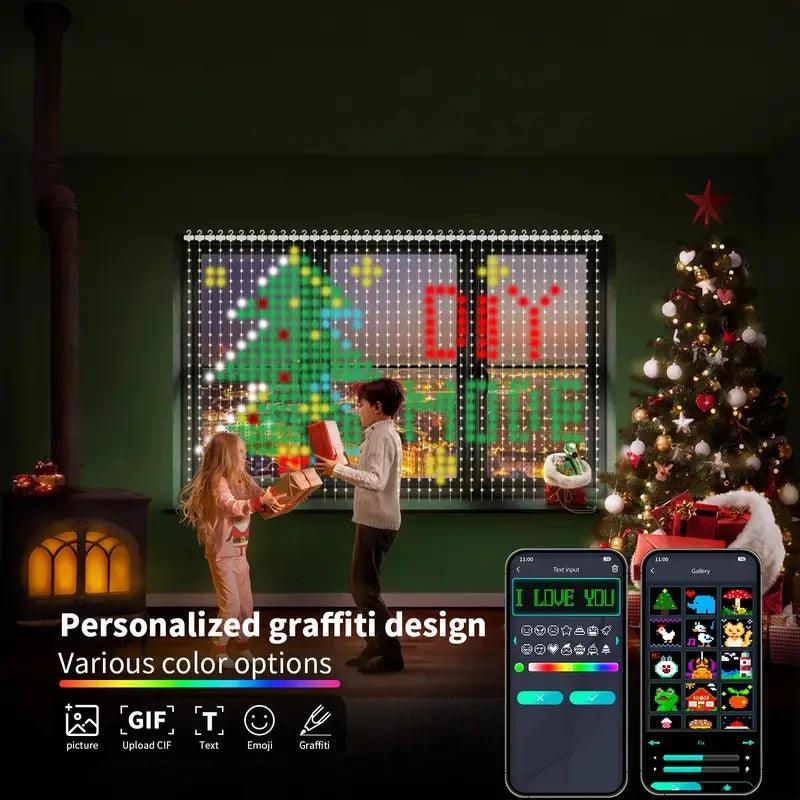 Smart Curtain Lights | App Control & IP65 | Toylandeu™