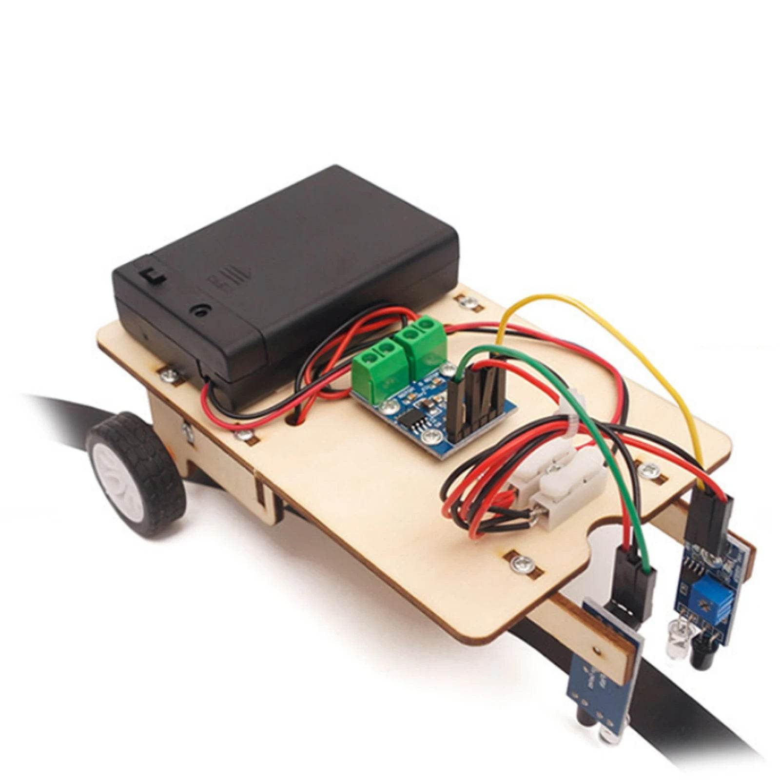 Smart Diy Robot Kit With Line Tracking For Kids Science - ToylandEU