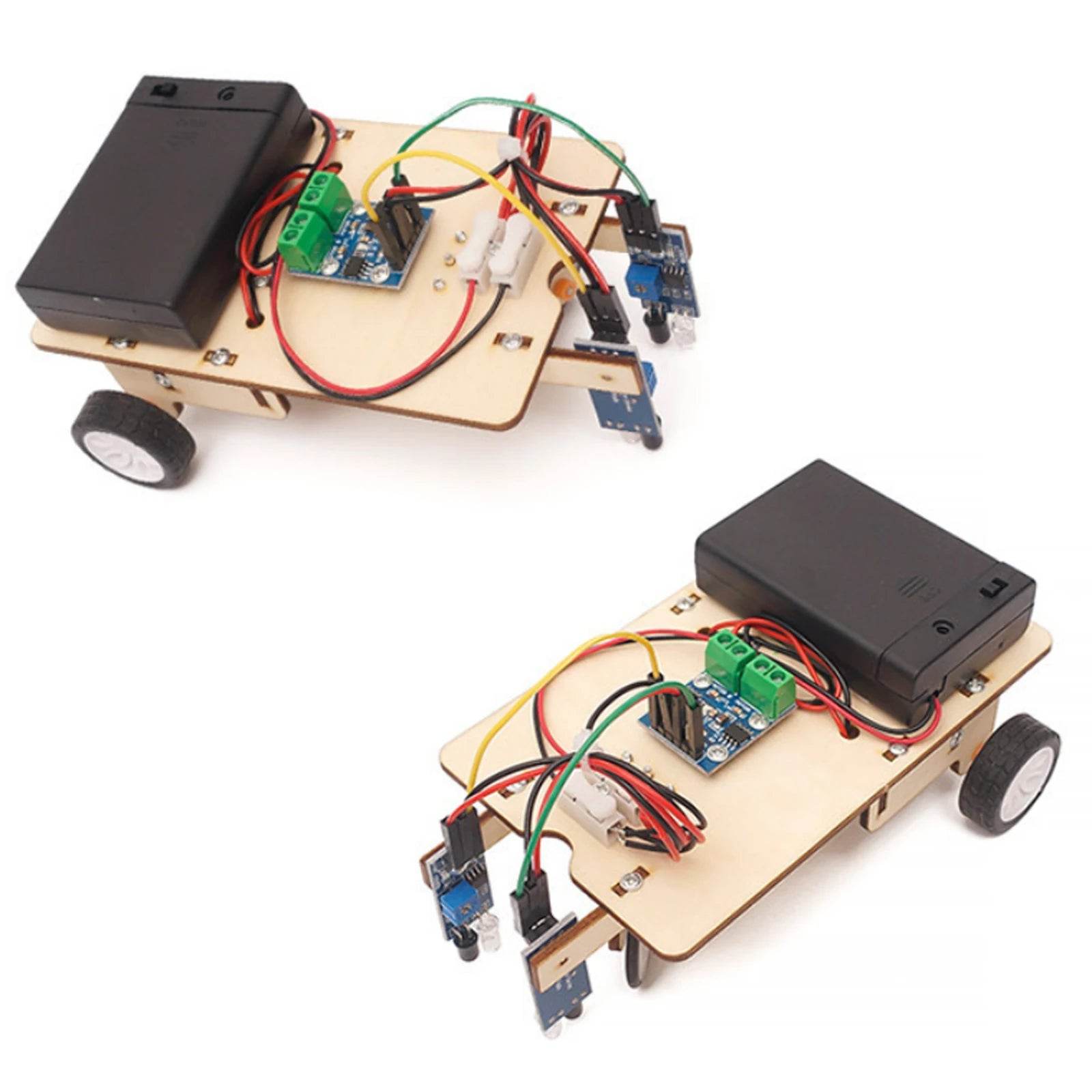 Smart Diy Robot Kit With Line Tracking For Kids Science - ToylandEU