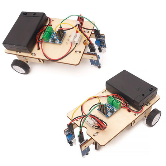 Smart Diy Robot Kit With Line Tracking For Kids Science - ToylandEU