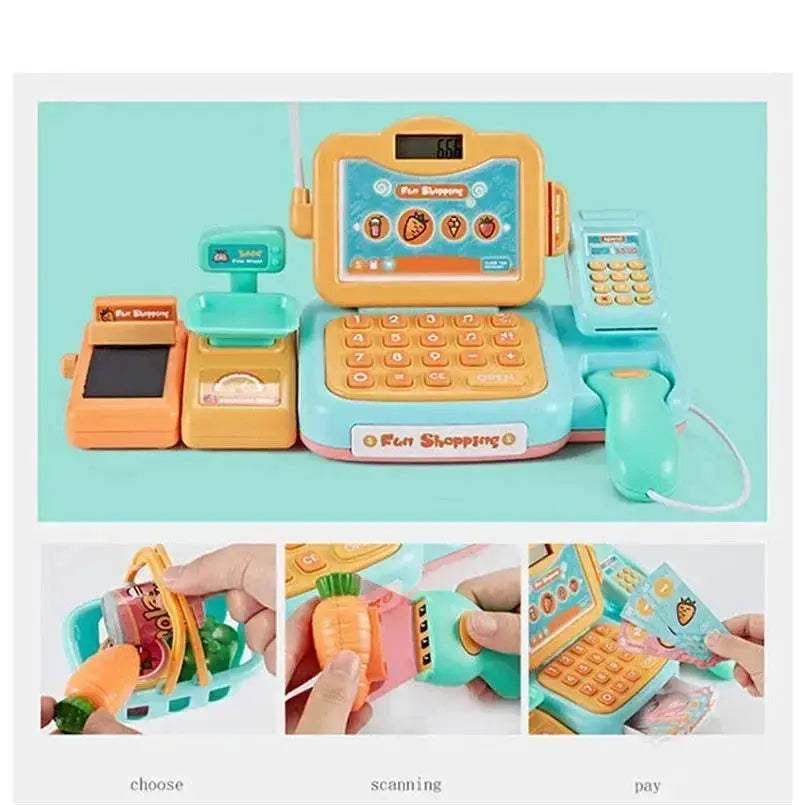  Smart Educational Cash Register 2in1 Toy Toyland EU -  ToylandEU™