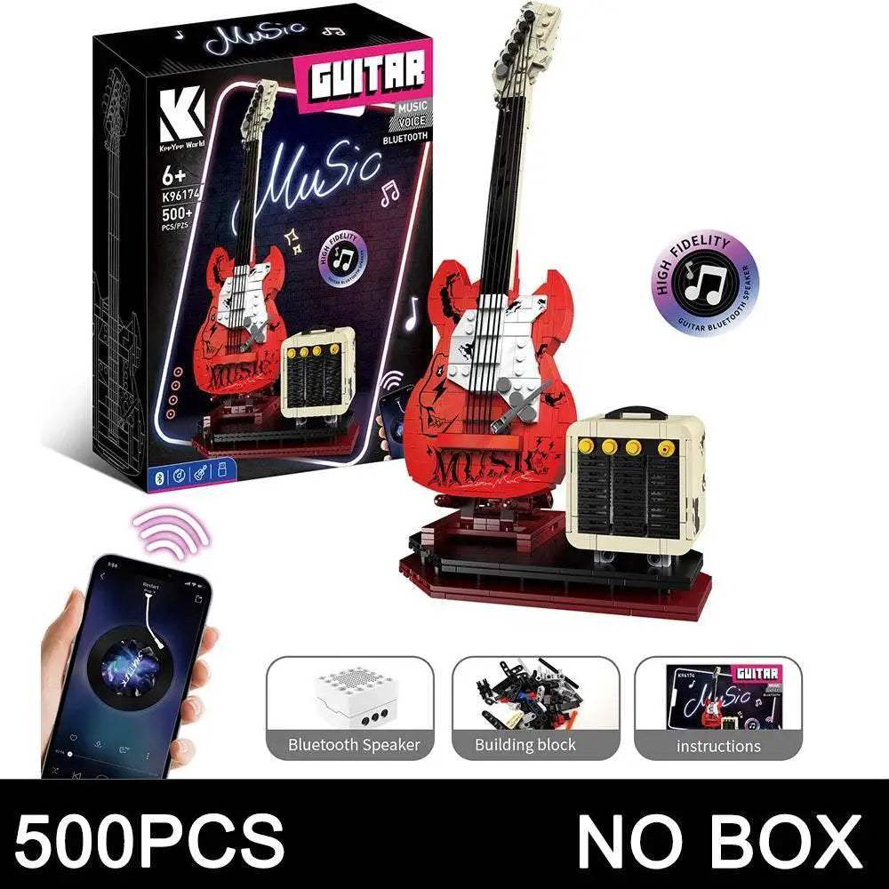  Smart Guitar Building Blocks Bluetooth Toy Toyland EU -  ToylandEU™