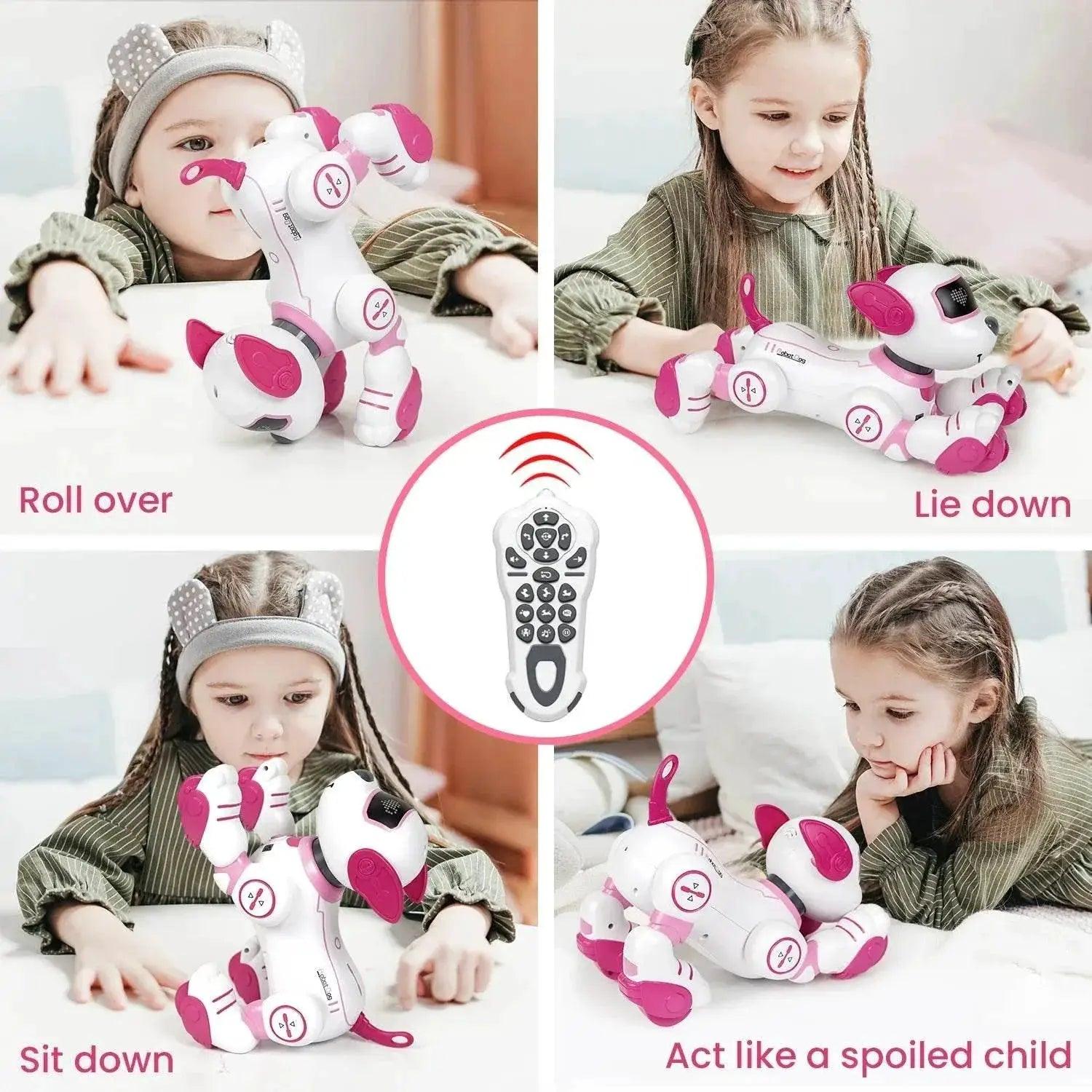  Smart Interactive Robot Dog with Remote Control, Touch Function, and  -  ToylandEU™