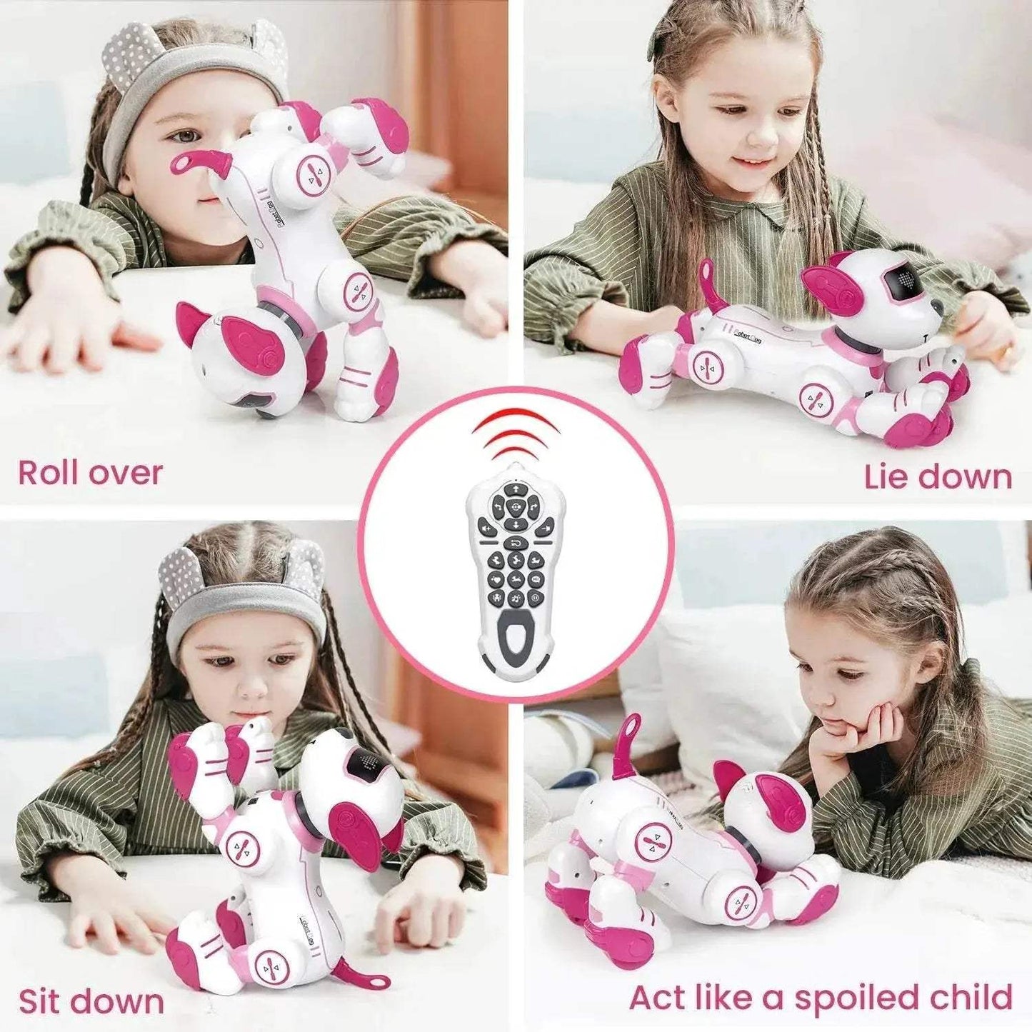  Smart Interactive Robot Dog with Remote Control, Touch Function, and  -  ToylandEU™