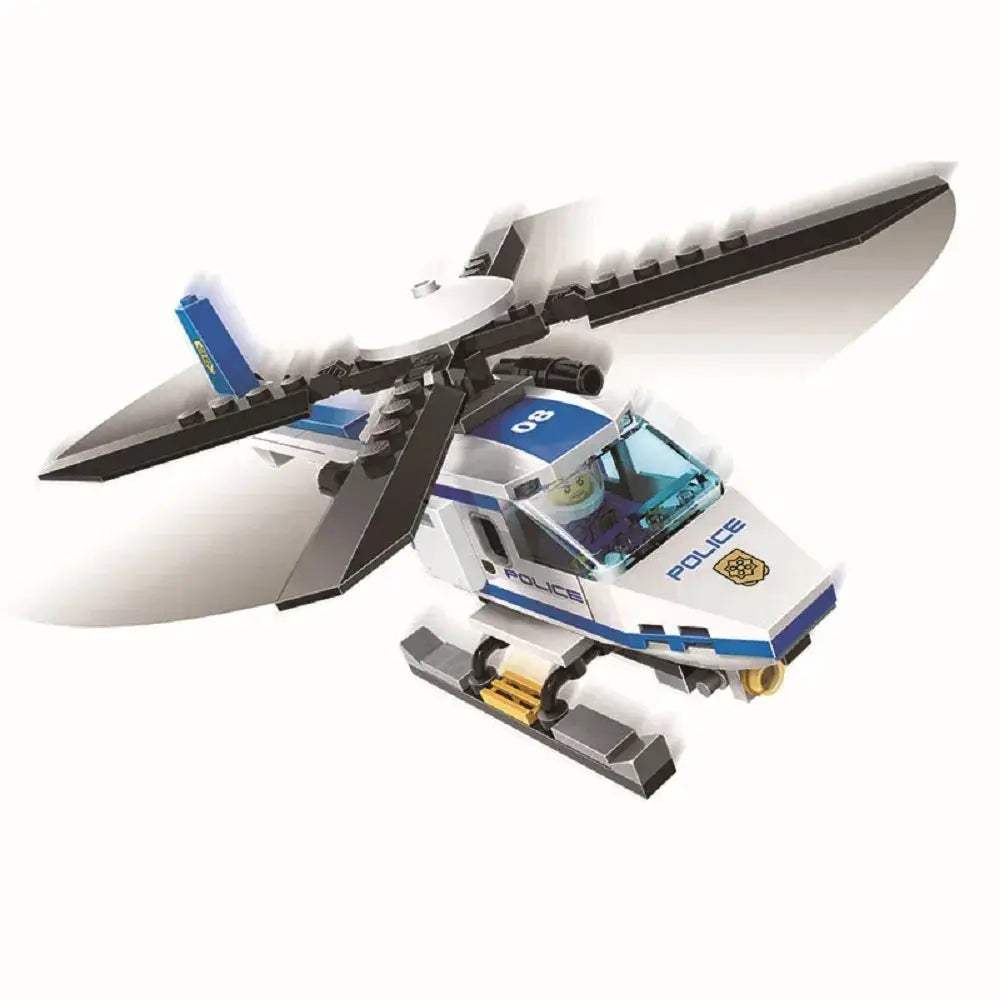  Smart Lego Blocks City Police Helicopter Set Toyland EU -  ToylandEU™