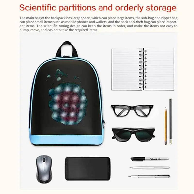  Smart Lightweight LED Screen Backpack Toyland EU -  ToylandEU™