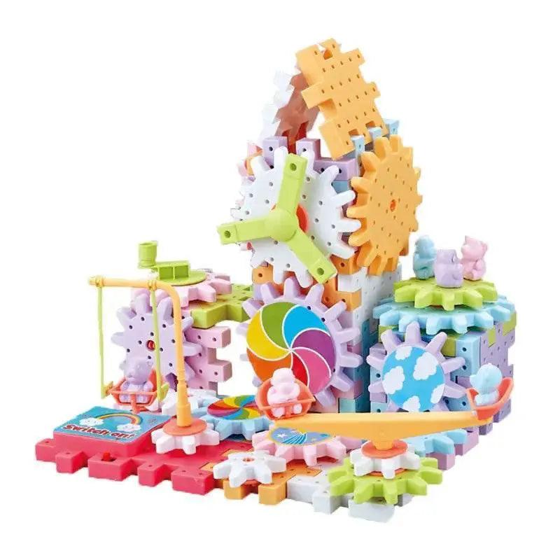  Smart Montessori Blocks 3D Gear System Toyland EU -  ToylandEU™
