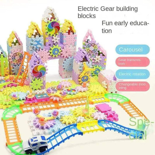  Smart Montessori Blocks 3D Gear System Toyland EU -  ToylandEU™