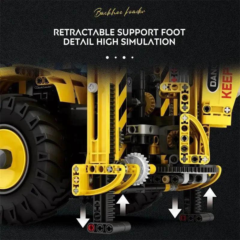  Smart RC Bulldozer BuildingBlocks2466 Toyland EU -  ToylandEU™