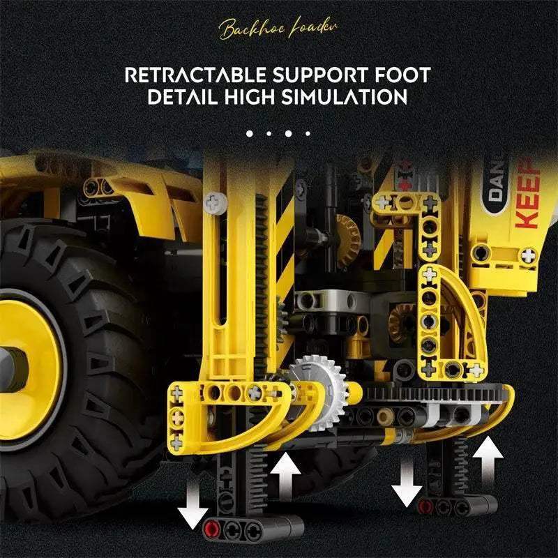  Smart RC Bulldozer BuildingBlocks2466 Toyland EU -  ToylandEU™