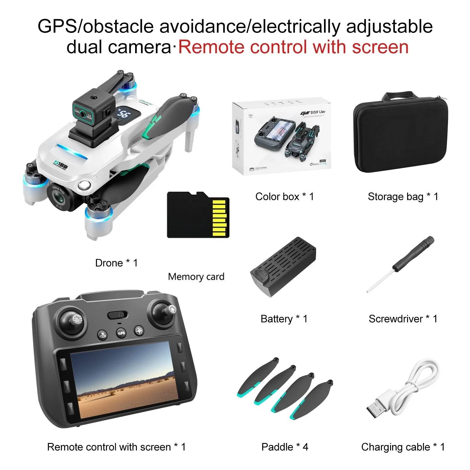 Smart RC Drone Obstacle Avoidance For Aerial Photography - ToylandEU