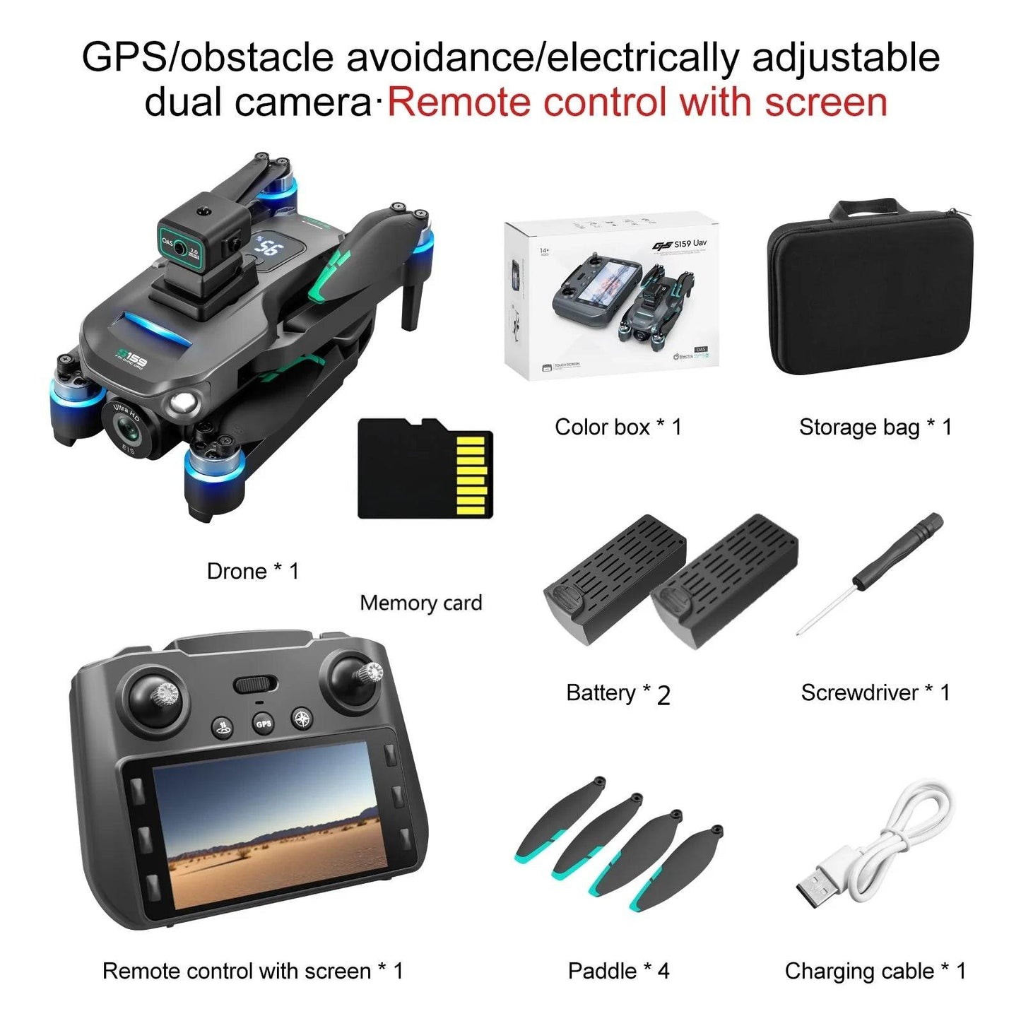 Smart RC Drone Obstacle Avoidance For Aerial Photography - ToylandEU