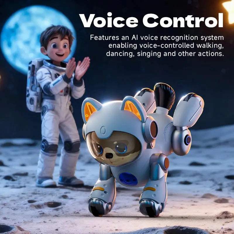  Smart RC Robot Dog Toy With Voice Commands Dancing -  ToylandEU™