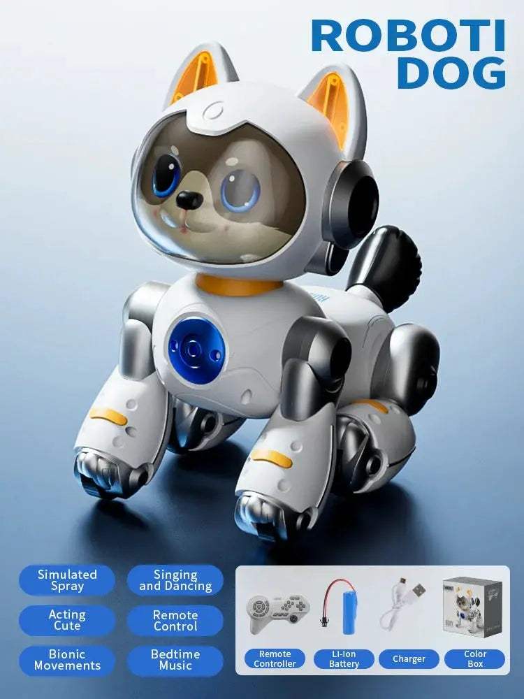  Smart RC Robot Dog Toy With Voice Commands Dancing -  ToylandEU™