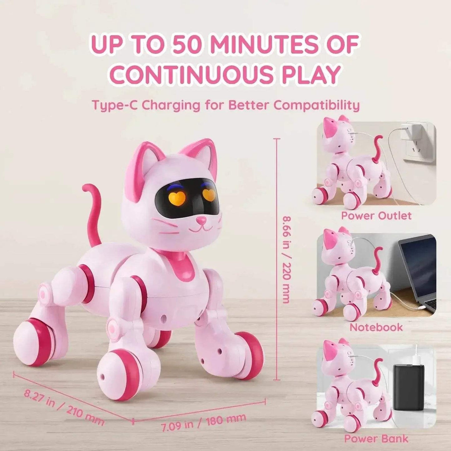  Smart RC3 Robot Cat Toy Toyland EU -  ToylandEU™