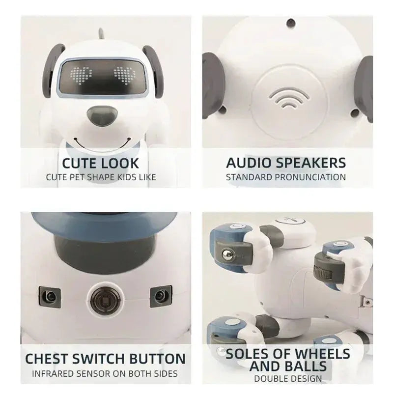 Smart Remote Control Robot Dog With Voice Commands - ToylandEU